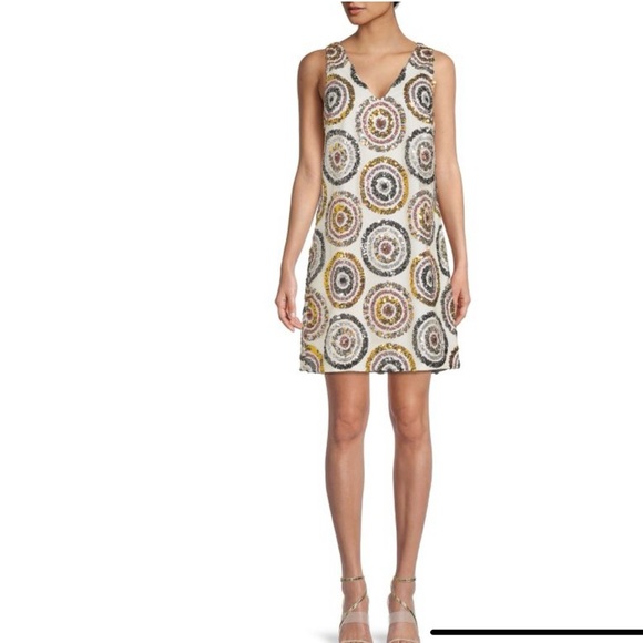 Sequined Trina Turk Party Dress - Picture 2 of 8